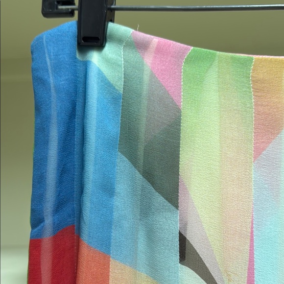 Walter Baker Red and Pink A-Line Skirt - Picture 2 of 14